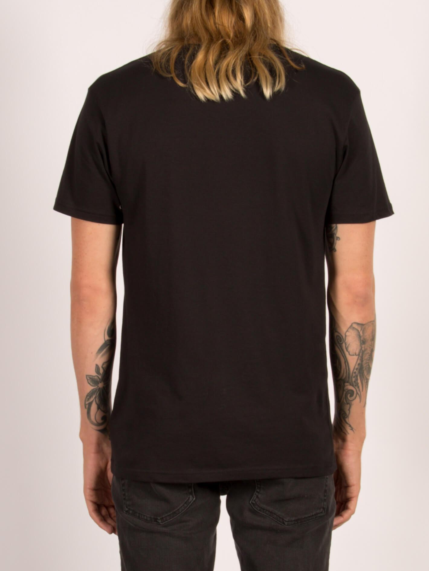 Budy Kurzarm-T-Shirt - Schwarz