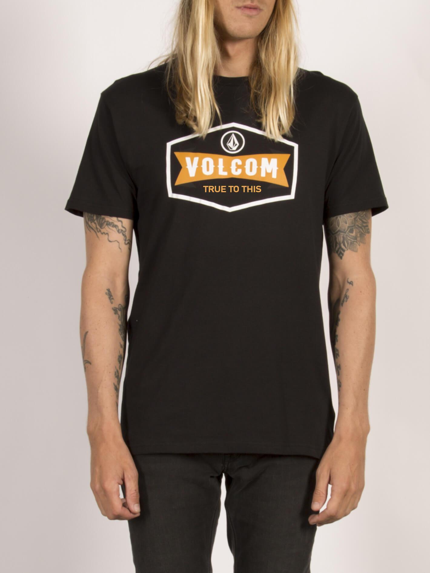 Budy Kurzarm-T-Shirt - Schwarz