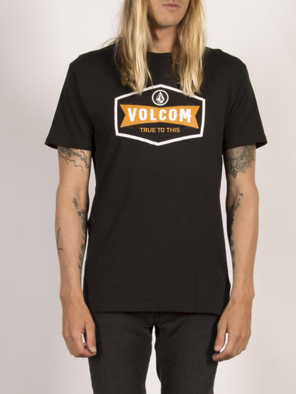 Budy Kurzarm-T-Shirt - Schwarz
