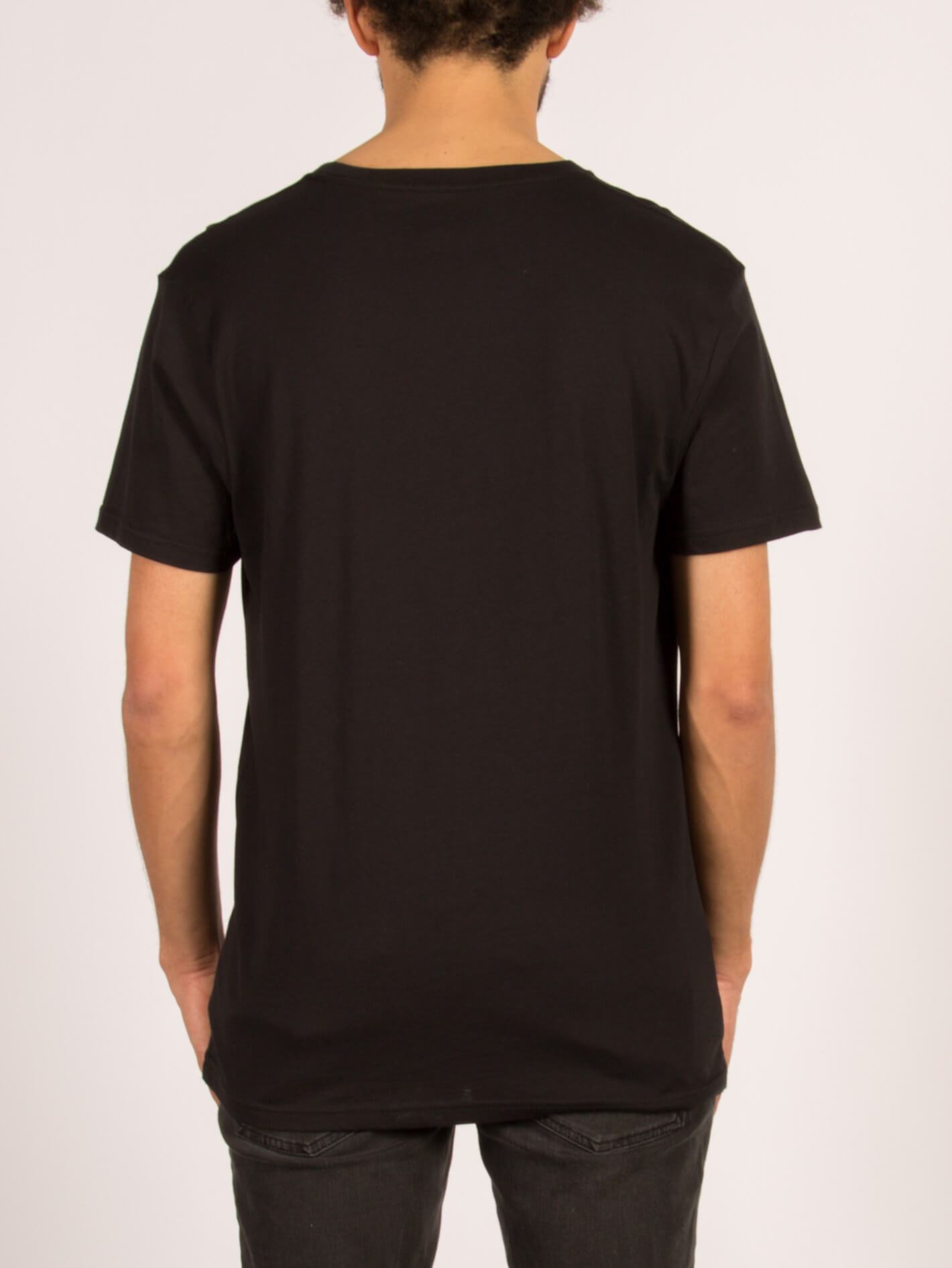 T-shirt à manches courtes Carving Block - Black