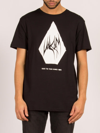 T-shirt à manches courtes Carving Block - Black