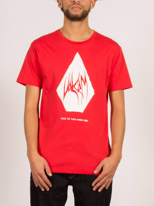 T-shirt à manches courtes Carving Block - True Red