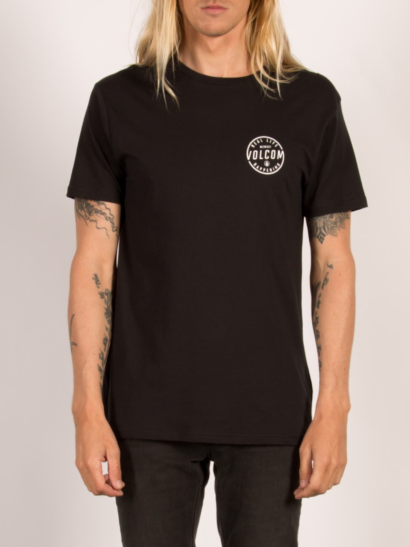 On Lock Kurzarm-T-Shirt - Schwarz