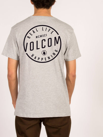 On Lock Short Sleeve T-Shirt - Heather Grey