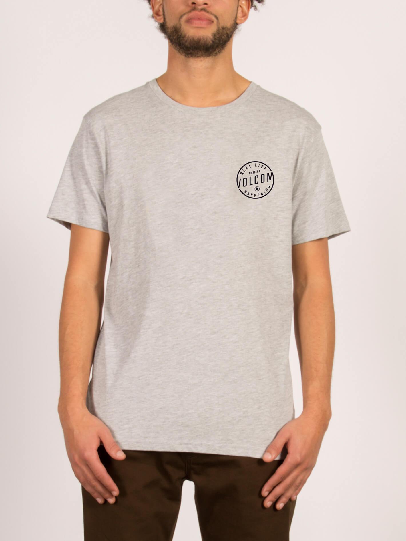 On Lock Short Sleeve T-Shirt - Heather Grey