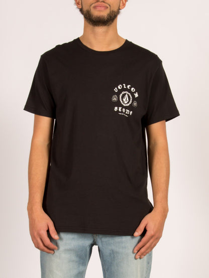 Chain Gang Short Sleeve T-Shirt - Black