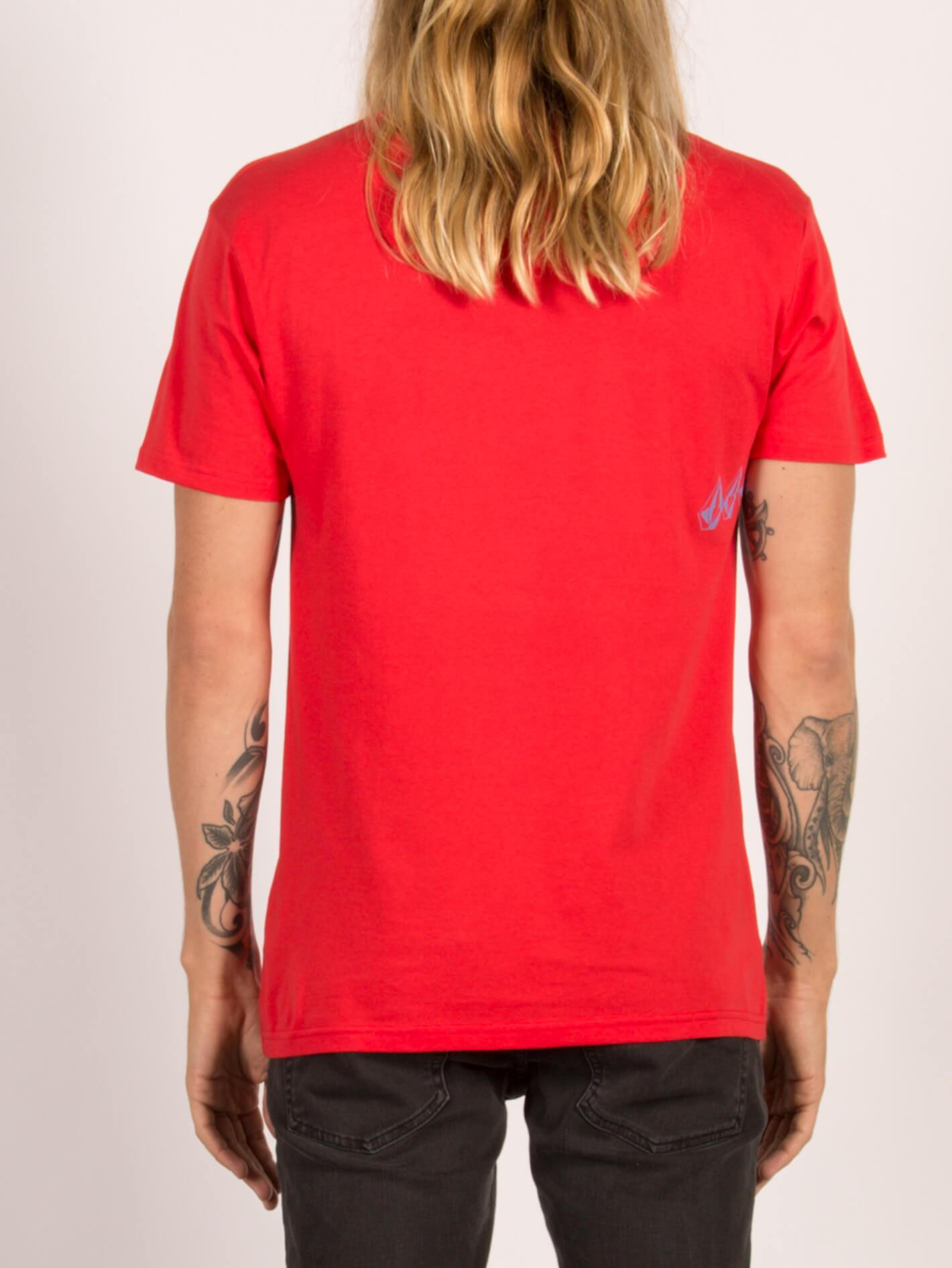 Chopper Kurzarm-T-Shirt – True Red
