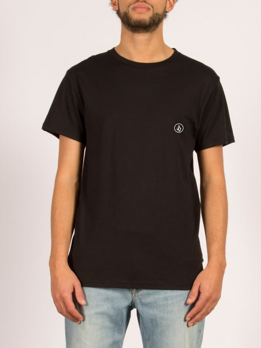 T-shirt à manches courtes Stone Blank - Black