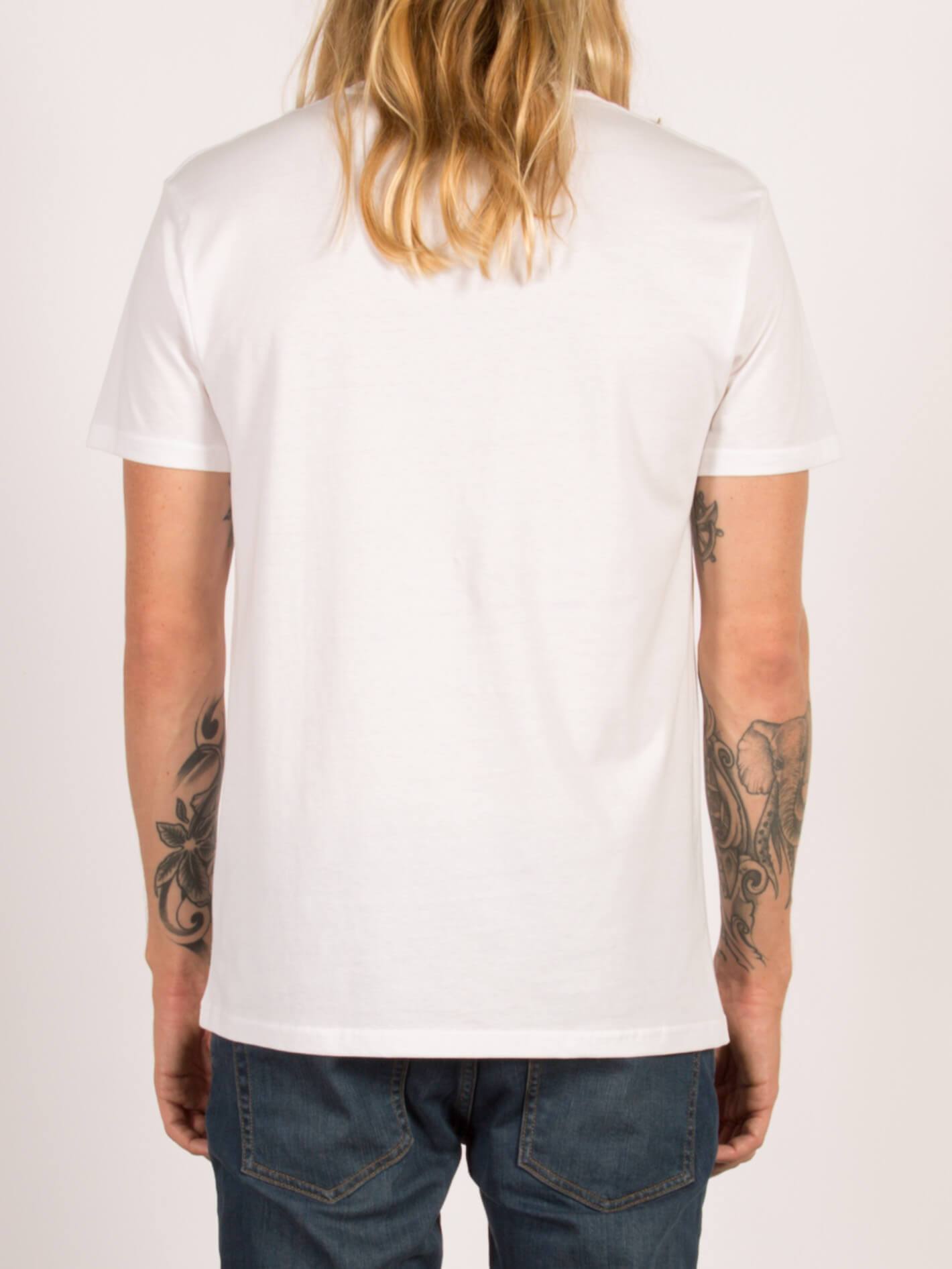 T-shirt à manches courtes Head Case - White