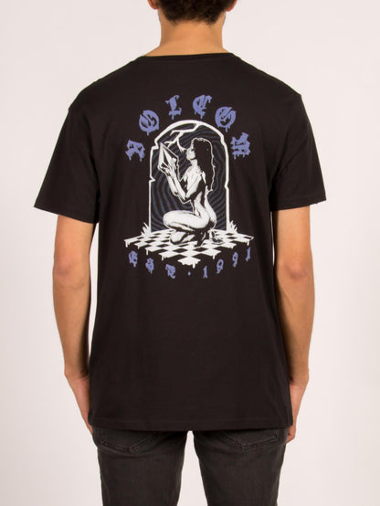 Stone Lust Kurzarm-T-Shirt - Schwarz
