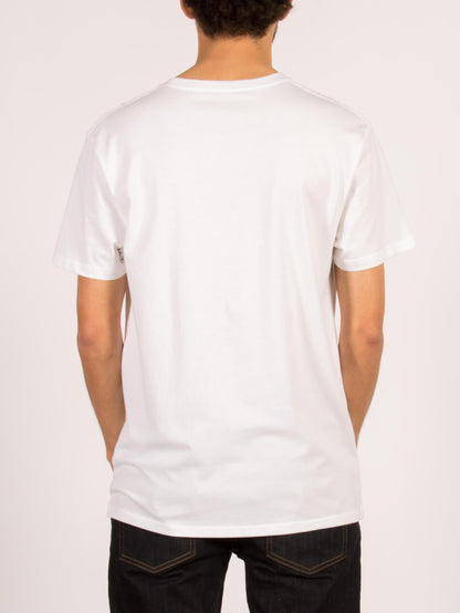 Mag Vibes Kurzarm-T-Shirt - Weiß