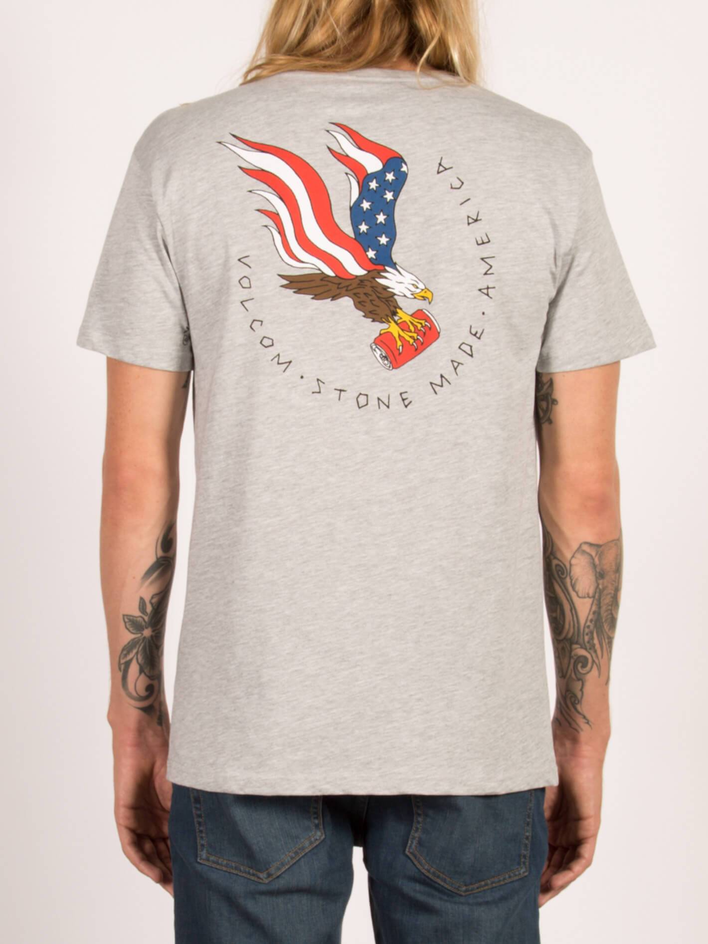T-shirt à manches courtes Beer Drop - Heather Grey