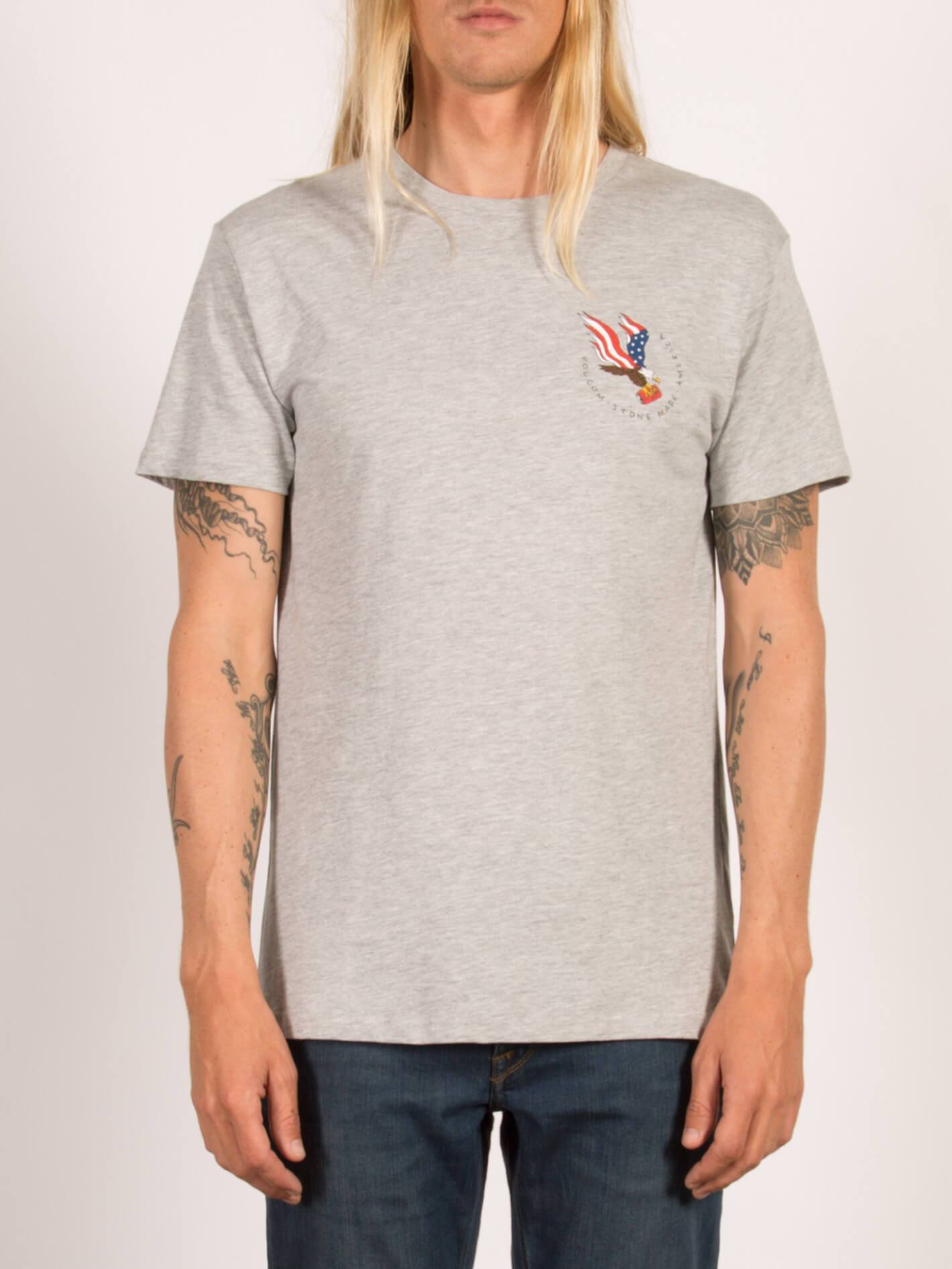 T-shirt à manches courtes Beer Drop - Heather Grey