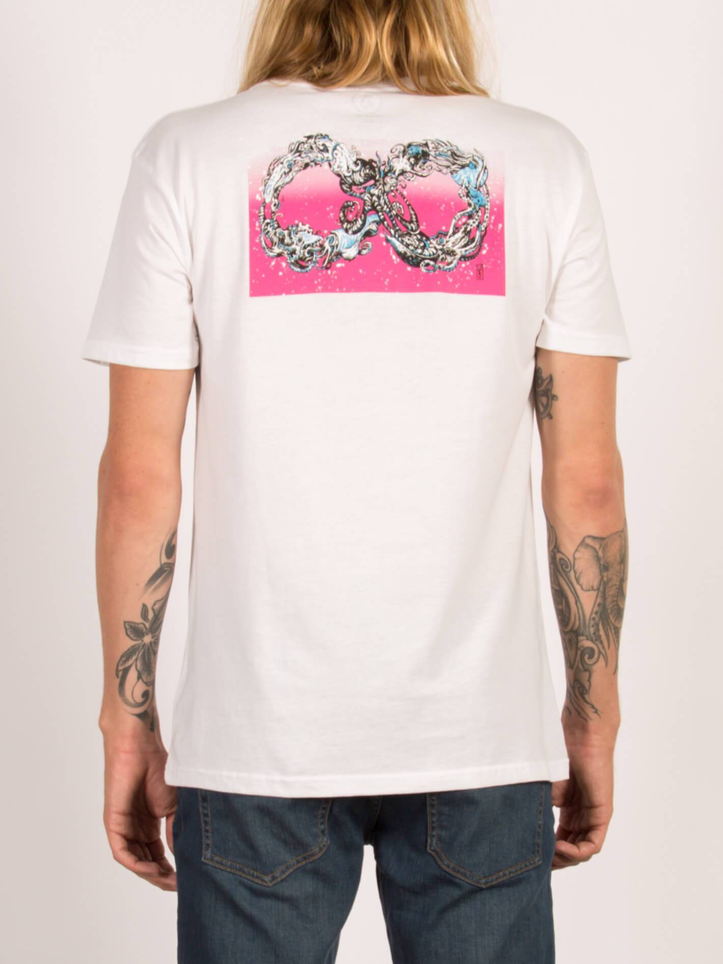 Pangea Seed Lily Kurzarm-T-Shirt - Weiß