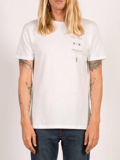 Pangea Seed Lily Kurzarm-T-Shirt - Weiß