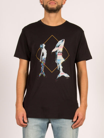 T-shirt manches courtes Pangea See Vexta - Black