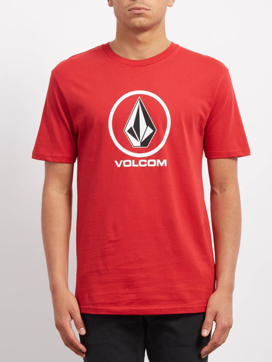 T-shirt Crisp Stone - Engine Red