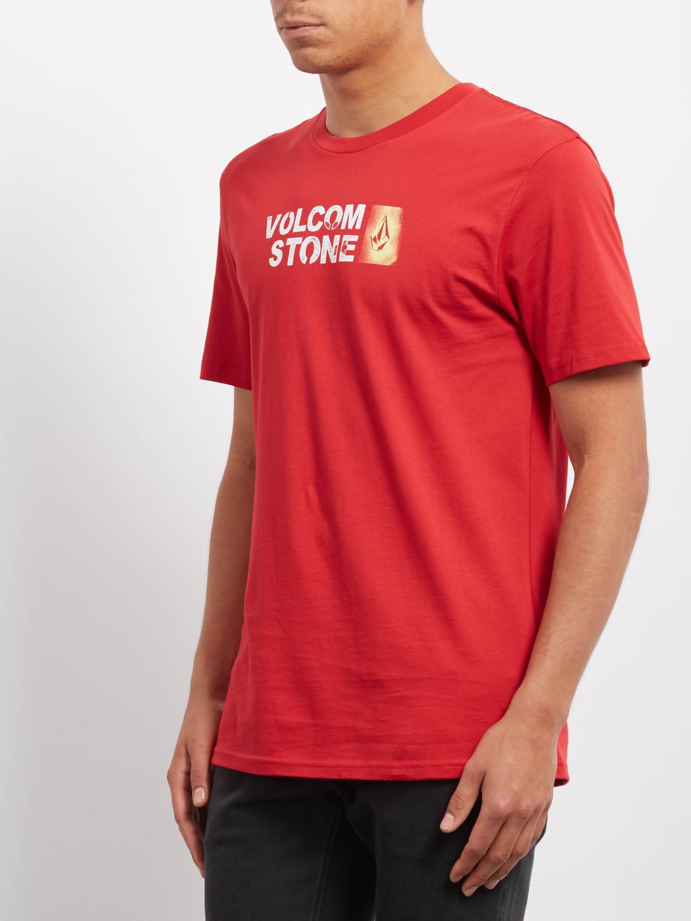 Stence T-shirt - Engine Red