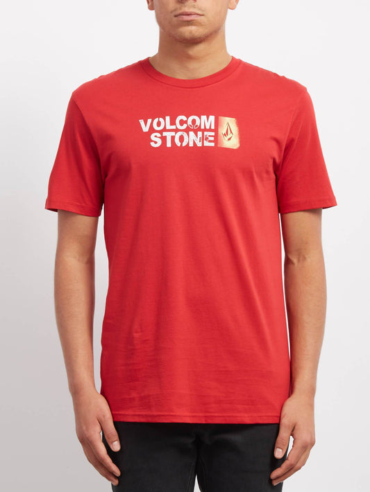 T-shirt Stence - Engine Red