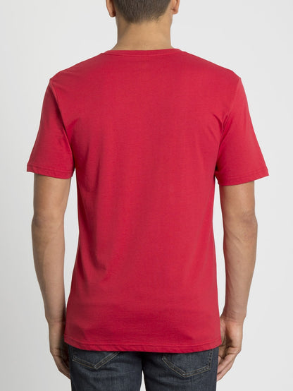 T-shirt Crisp Stone - Engine Red