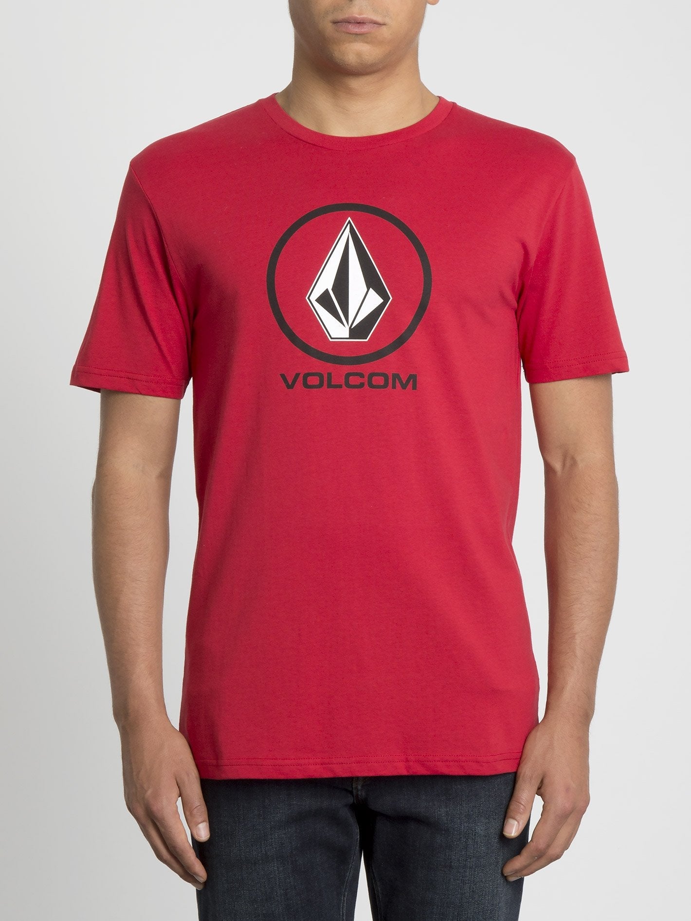 T-shirt Crisp Stone - Engine Red