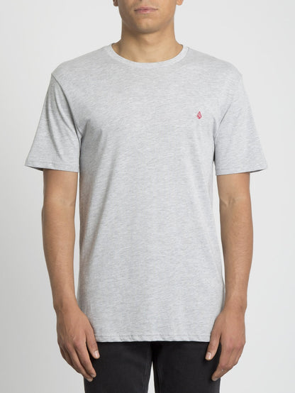 Stone Blank T-Shirt - Grau meliert