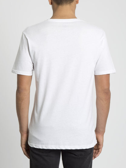 T-shirt Stone Blank - White