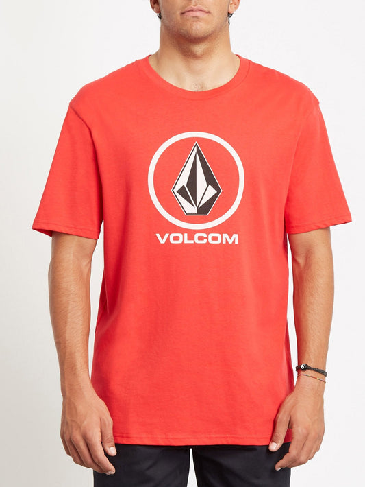 Crisp Stone T-Shirt - FEURIG ROT