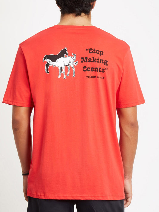 Scentsative T-Shirt - FEURIG ROT