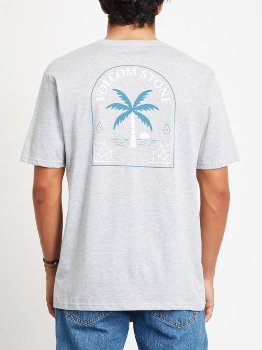 Serenic Stone T-Shirt - GRAU MELIERT