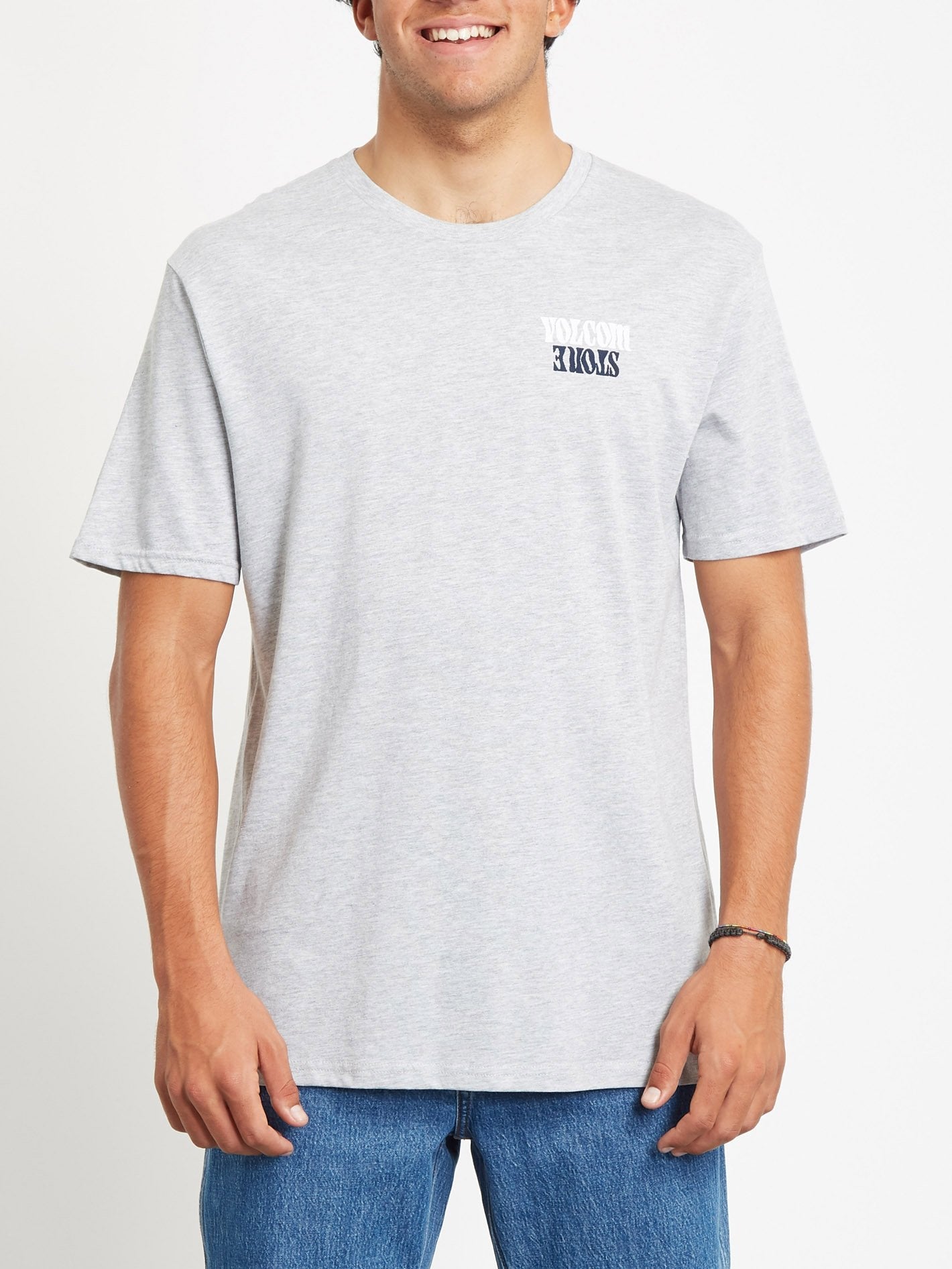 Überraschungs-T-Shirt - GRAU MELIERT