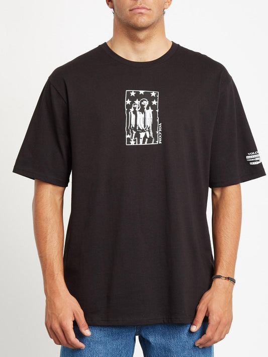 Adgreedment T-Shirt - SCHWARZ