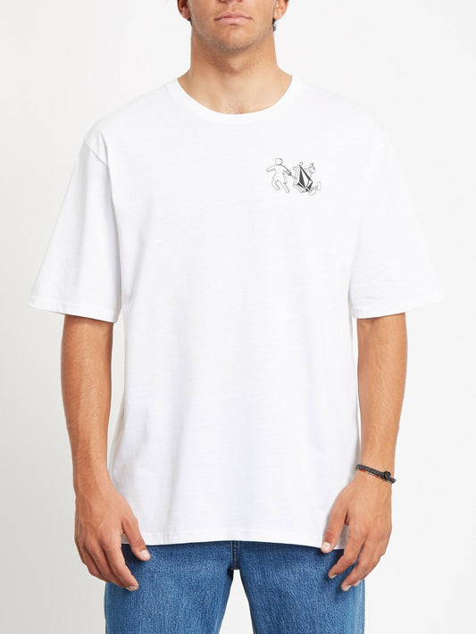 Stonely T-Shirt - WEISS