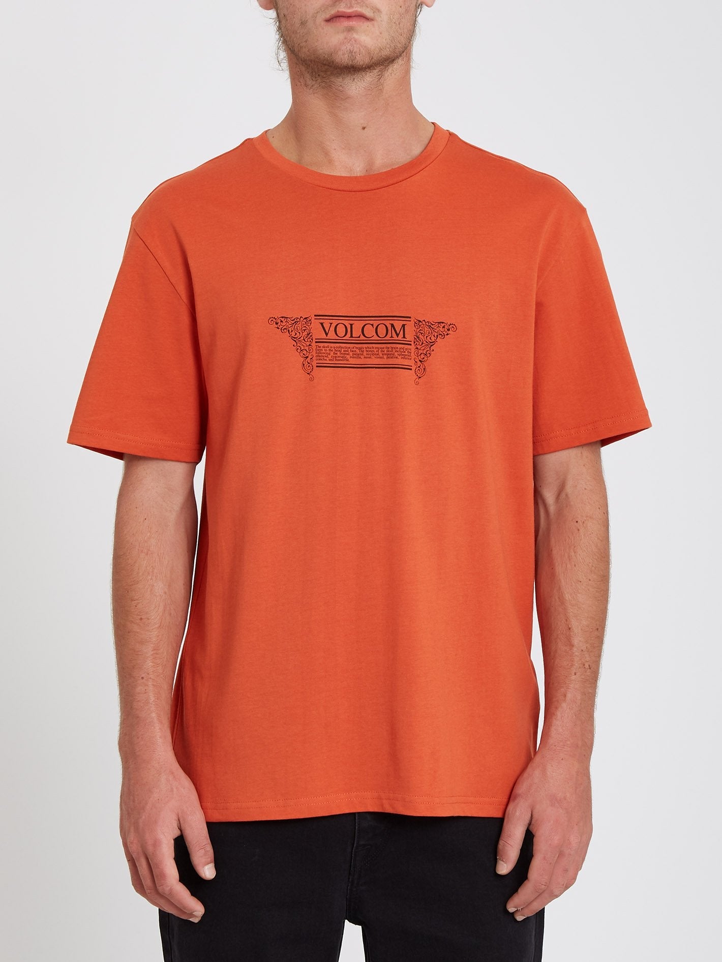 T-Shirt Bone Section - BURNT OCHRE