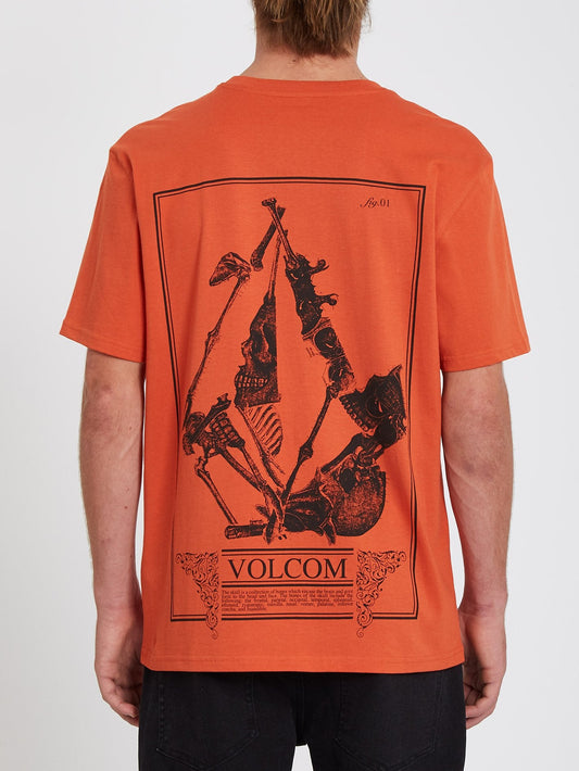 T-Shirt Bone Section - BURNT OCHRE