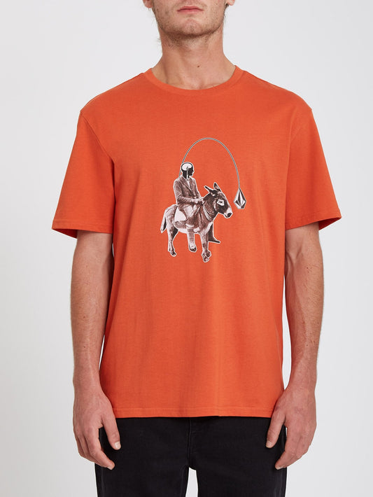 T-Shirt Ass Off - BURNT OCHRE