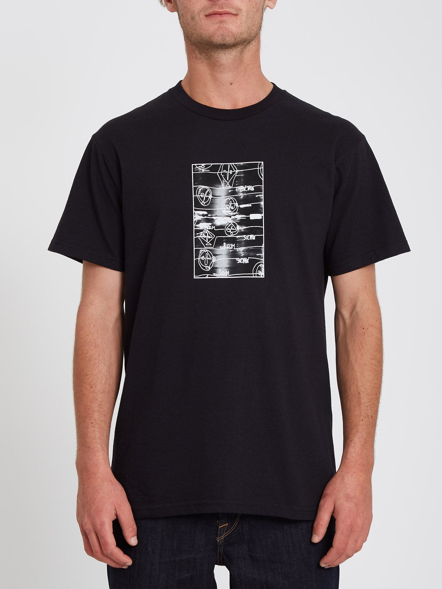 Louie Lopez Night Blur T-Shirt - BLACK