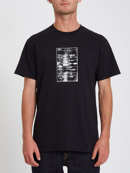 Louie Lopez Night Blur T-Shirt - BLACK