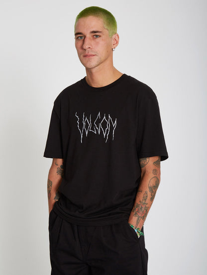 T-shirt Stone Watcher - BLACK