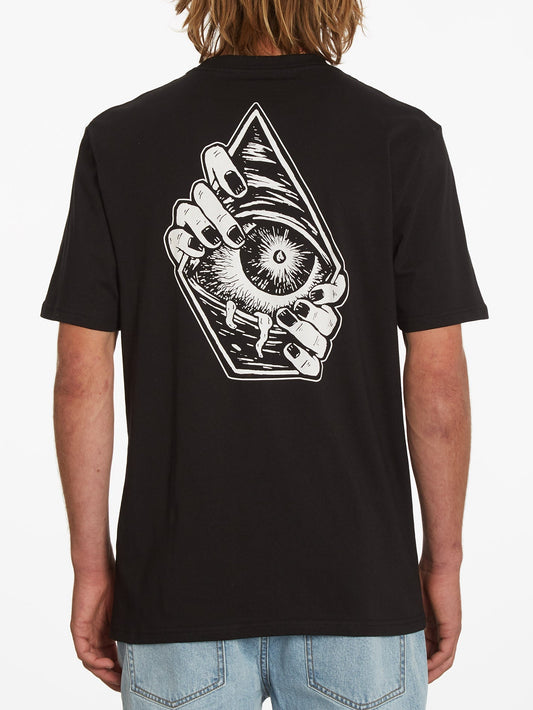 T-shirt Stone Watcher - BLACK