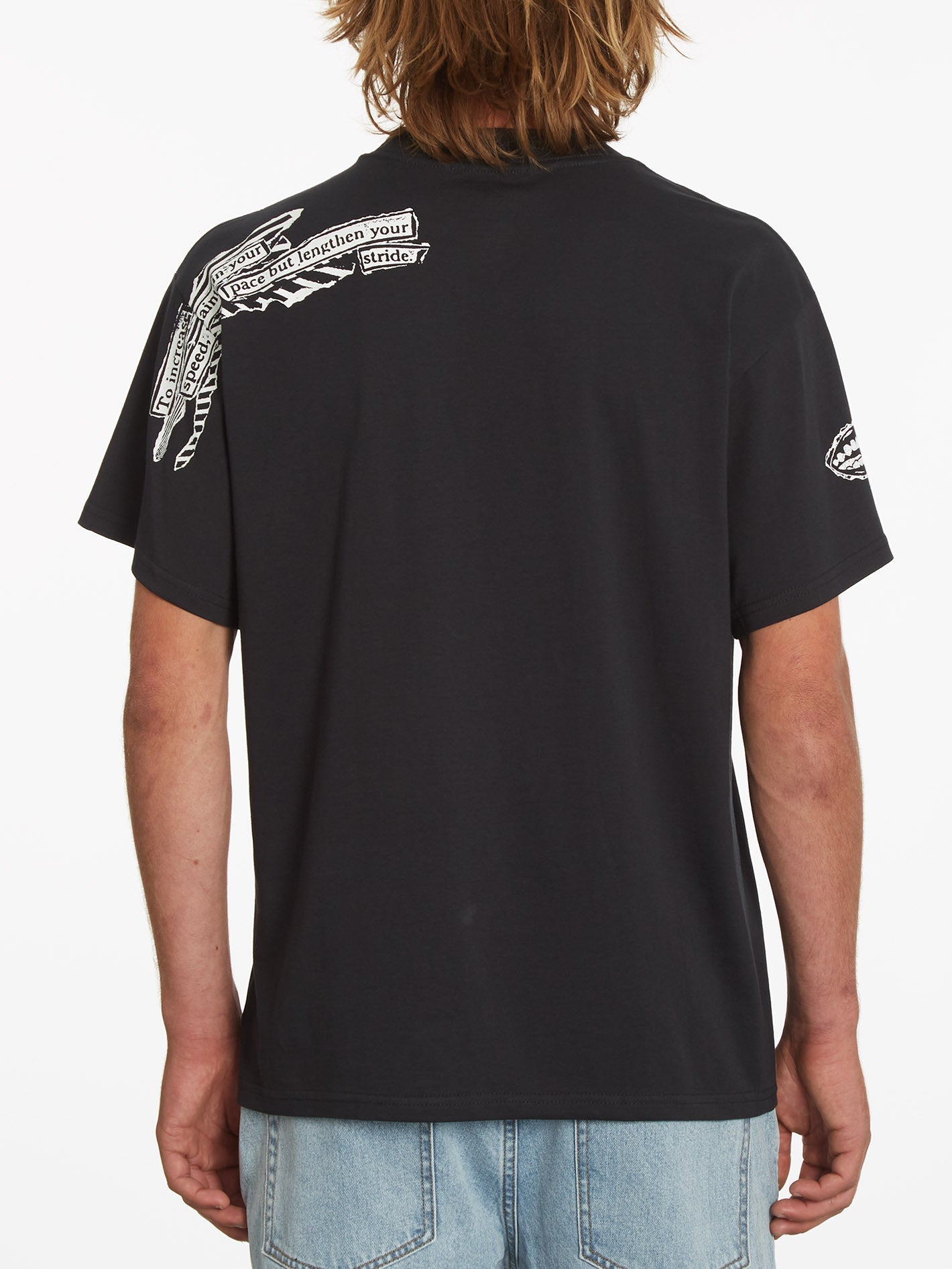 T-shirt Skate Vitals - BLACK