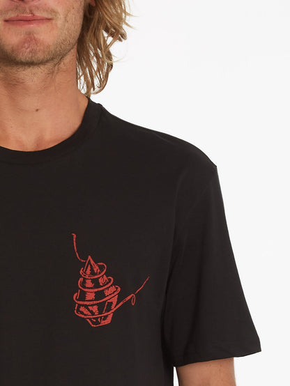 Faceless T-Shirt - SCHWARZ
