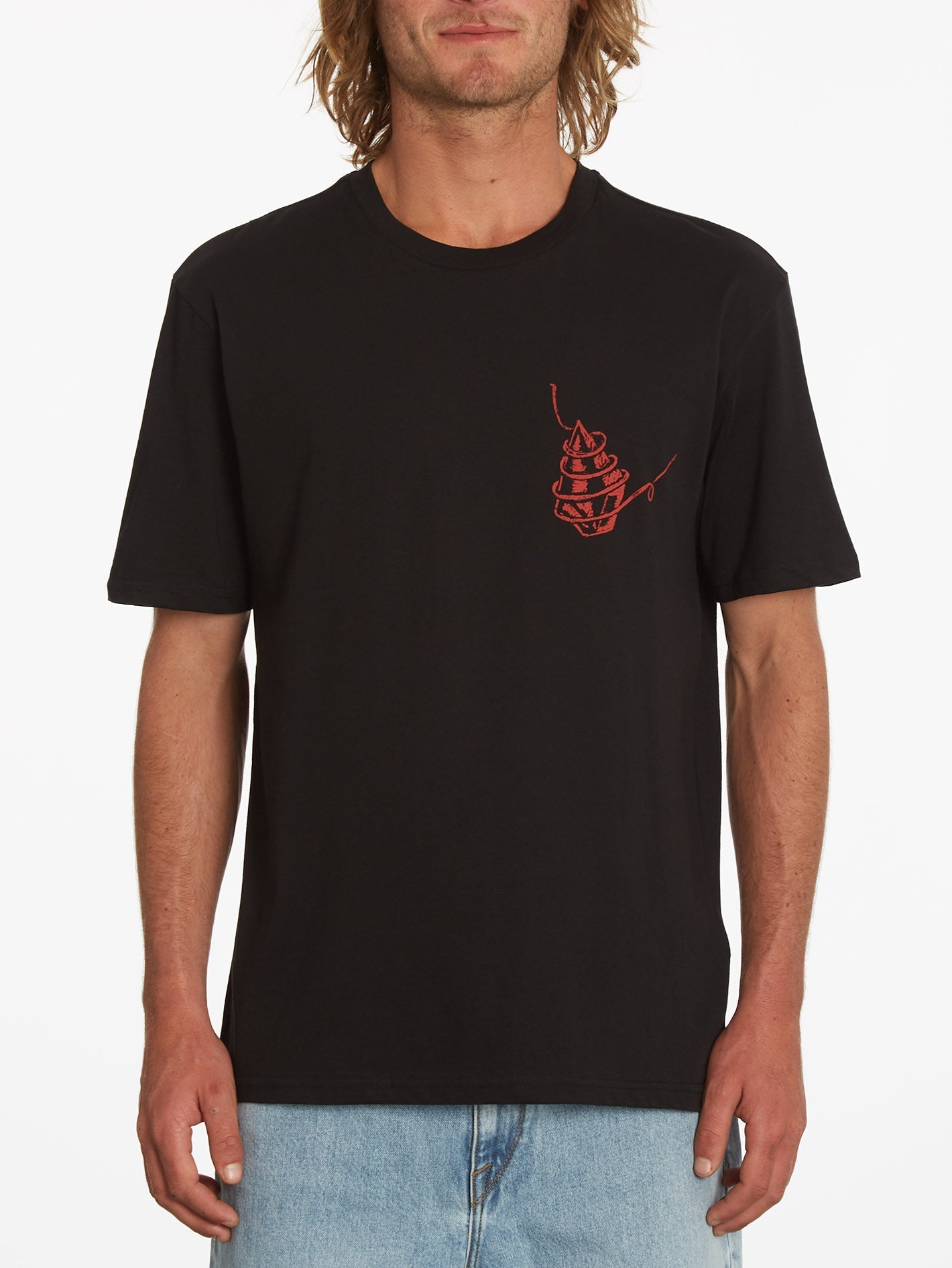 Faceless T-Shirt - SCHWARZ