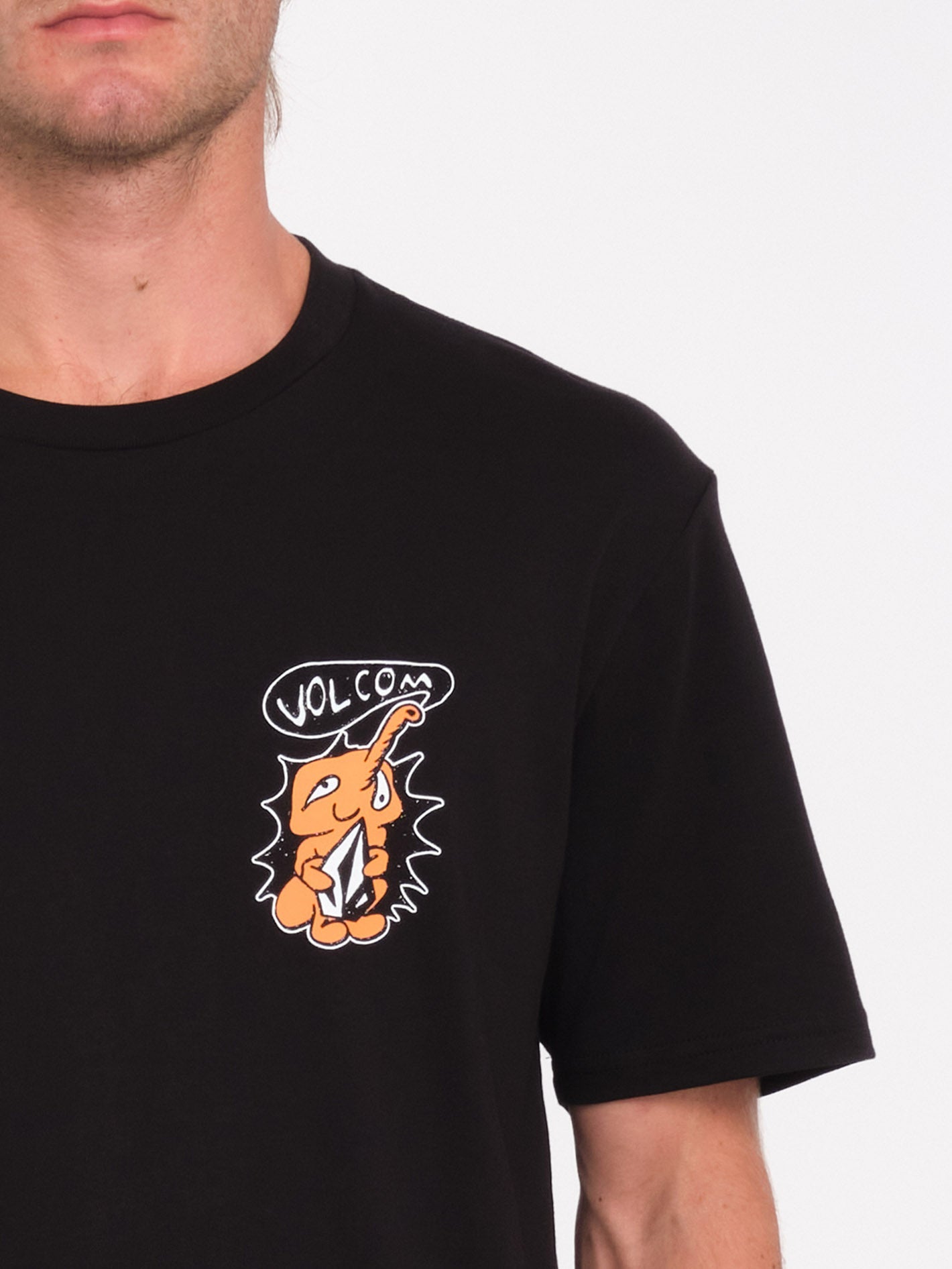 T-shirt Santi Stoned - BLACK