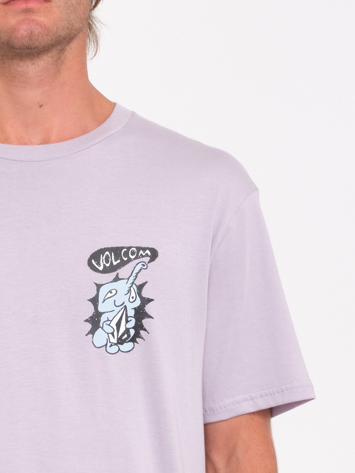 Santi Stoned T-shirt - LIGHT PURPLE