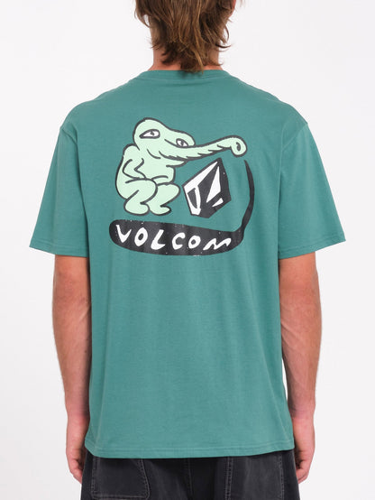 Santi Stoned T-shirt - SEA GREEN