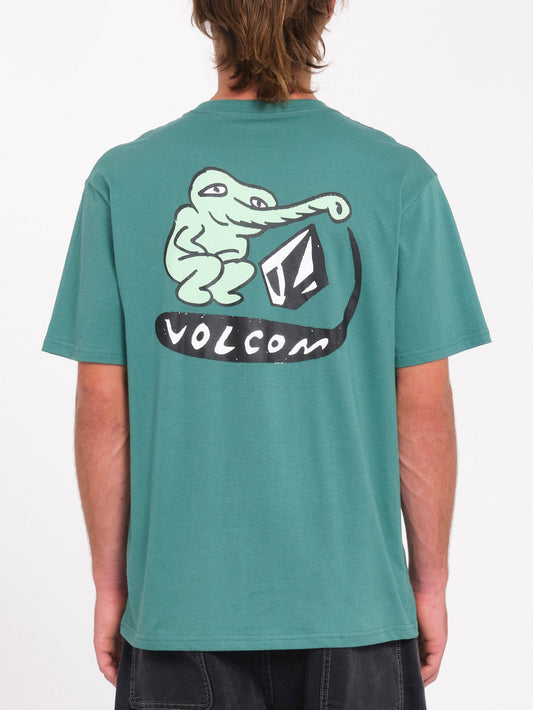 Santi Stoned T-shirt - SEA GREEN