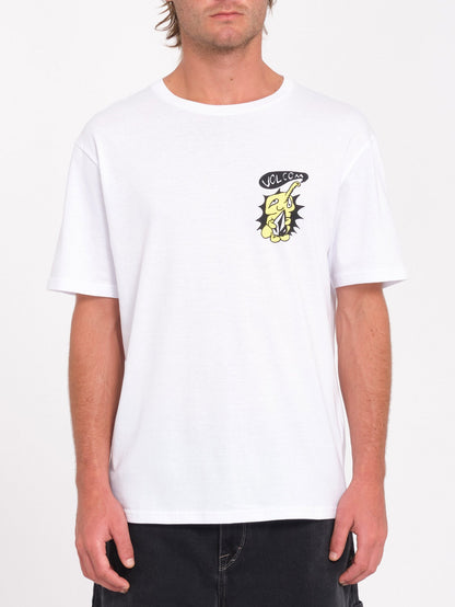 Santi Stoned T-Shirt - WEISS