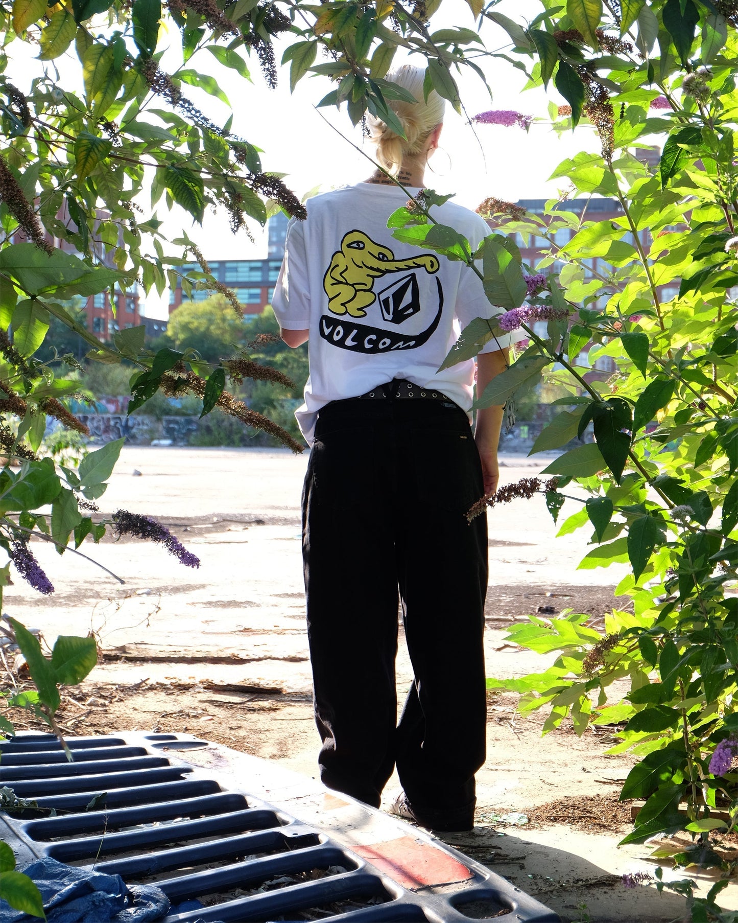 T-shirt Santi Stoned - WHITE