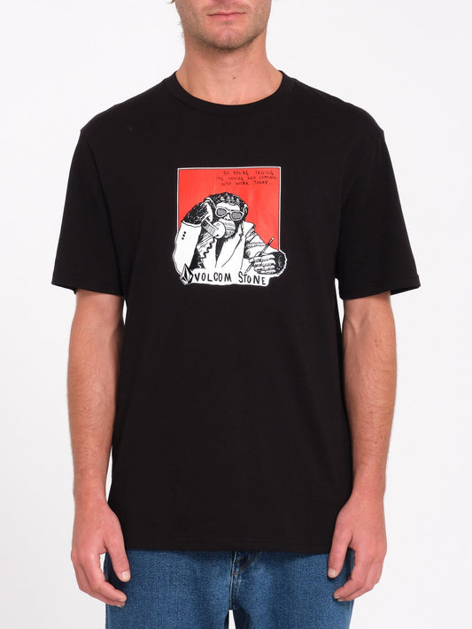 T-shirt Chimp - BLACK